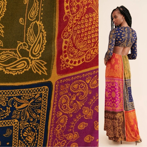 FARM Rio Multicolor Maxi Dress - Picture 6 of 13